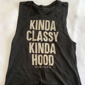 Kinda Classy Kinda Hood tank